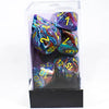 Festive Polyhedral Dice Block (7 Dice) - Sweets and Geeks