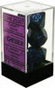 Speckled Polyhedral Dice Block (7 Dice) - Sweets and Geeks