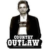 Johnny Cash Outlaw Funky Chunky Magnet - Sweets and Geeks