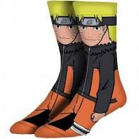 Naruto 360 Character Crew Sock - Sweets and Geeks