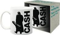 Johnny Cash - BW 11oz Boxed Mug - Sweets and Geeks