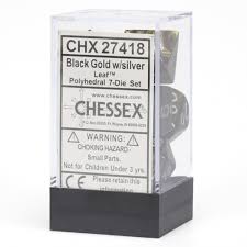 Leaf Polyhedral Dice Block (7 Dice) - Sweets and Geeks