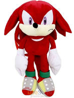 Sonic Knuckles Plush 18" Backpack - Sweets and Geeks