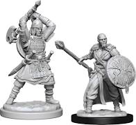Dungeons and Dragons Nolzur's Marvelous Unpainted Miniatures: W13 Human Barbarian Male - Sweets and Geeks