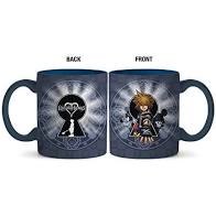 Kingdom Hearts Sora Keyhole Ceramic Mug, 20-Ounce, Gray - Sweets and Geeks