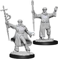 Dungeons and Dragons Nolzur's Marvelous Unpainted Miniatures: W13 Human Wizard Male - Sweets and Geeks