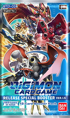 Digimon TCG: Release Special Booster Pack Ver. 1.5 - Sweets and Geeks