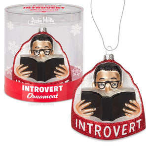 ORNAMENT - INTROVERT GLASS - Sweets and Geeks