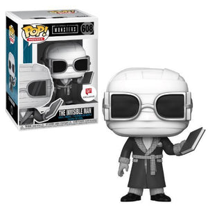Funko Pop! Movies: Monsters - The Invisible Man (Black & White)(Walgreens Exclusive) #608 - Sweets and Geeks
