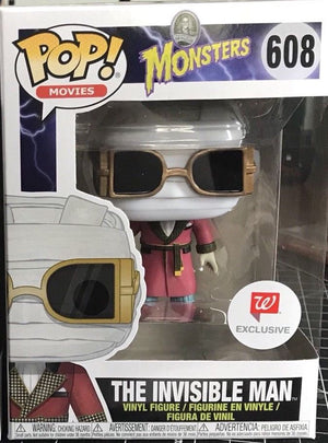 Funko Pop! Movies: Monsters - The Invisible Man (Walgreens Exclusive) #608 - Sweets and Geeks