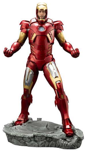 Kotobukiya MARVEL AVENGERS MOVIE IRON MAN MARK 7 ARTFX Statue - Sweets and Geeks