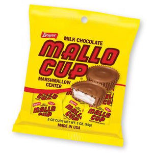 Mallo Cup Peg Bag 3oz - Sweets and Geeks