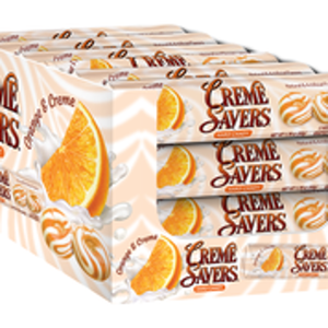 Creme Savers Rolls Orange & Creme - Sweets and Geeks
