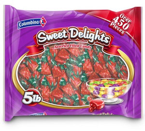 Colombina Bulk Filled Strawberry Delight 5lb - Sweets and Geeks