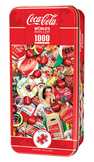 Coca-Cola World's Smallest 1000 Piece Puzzle - Sweets and Geeks