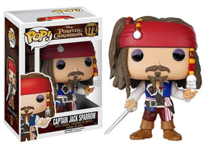 Funko Pop! Disney: Pirates of the Caribbean - Captain Jack Sparrow #172 - Sweets and Geeks