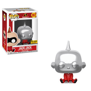 Funko Pop Disney: Incredibles 2 - Jack-Jack (Chrome) (Hot Topic Exclusive) #367 - Sweets and Geeks