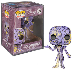Funko Pop Art Series: Disney Nightmare Before Christmas - Jack Skellington (Purple) #05 - Sweets and Geeks