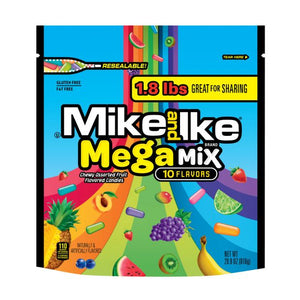 MIKE AND IKE® MEGA MIX 28.8 OZ. STAND UP BAG - Sweets and Geeks