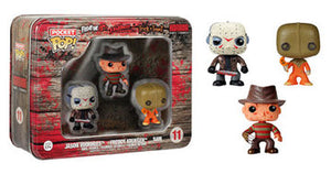 Funko Pocket Pop! Horror Tin - Jason Voorhees, Freddy Krueger, Sam - Sweets and Geeks