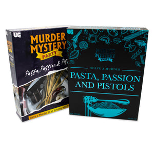 Murder Mystery Party: Pasta, Passion and Pistols - Sweets and Geeks