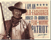 John Wayne Patriot - Tin Sign - Sweets and Geeks