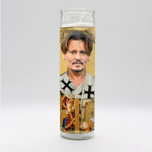 Johnny Depp Candle - Sweets and Geeks