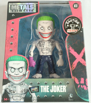 Suicide Squad 4" Metal DieCast The Joker M18 Collectable Figure - Sweets and Geeks