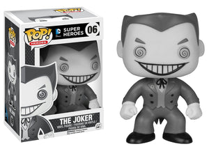 Funko Pop! Heroes: DC Super Heroes - The Joker (Black & White) (Hot Topic Exclusive) #06 - Sweets and Geeks