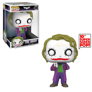 Funko Pop Heroes: The Dark Knight Trilogy - The Joker (10 Inch) #334 - Sweets and Geeks