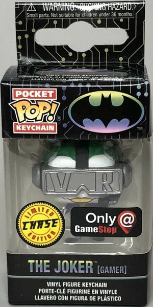 Funko Pocket Pop Keychain: DC - The Joker (Gamer) (Chase) - Sweets and Geeks