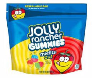 Jolly Rancher Gummies Misfits 13oz bags - Sweets and Geeks