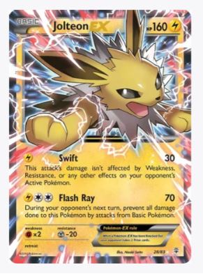 Jolteon EX Generations # 28/83 - Sweets and Geeks