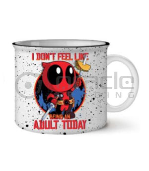 Deadpool Jumbo Camper Mug – Adulting - Sweets and Geeks