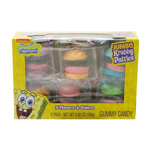 Krabby Patties Jumbo Box 5.92oz - Sweets and Geeks