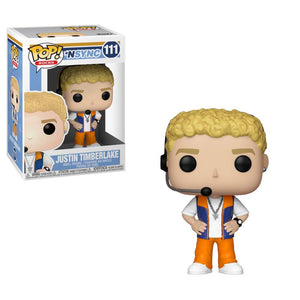 Funko Pop Rocks: Nsync - Justin Timberlake #111 - Sweets and Geeks