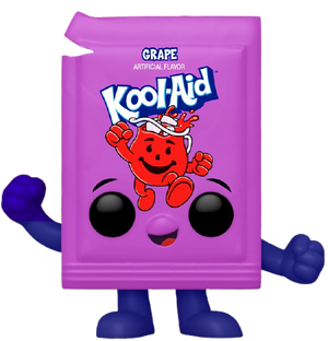 Funko Pop! Kool-Aid - Kool-Aid Packet (Grape) (Funko HQ Exclusive) #82 - Sweets and Geeks