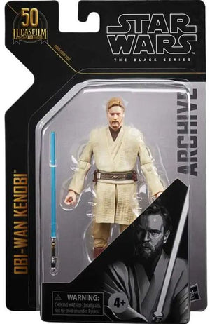 Star Wars Revenge of the Sith Black Series Archive Wave 3 Obi-Wan Kenobi Action Figure - Sweets and Geeks