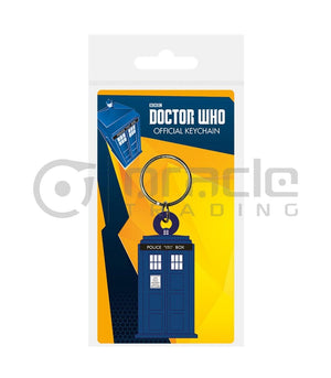 Doctor Who Tardis Keychain - Sweets and Geeks