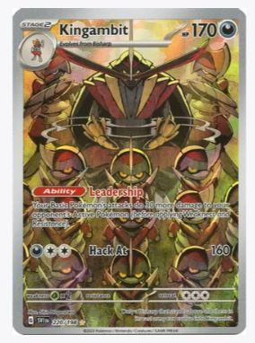 Kingambit (Illustration Rare) SV01: Scarlet & Violet Base Set # 220/198 - Sweets and Geeks