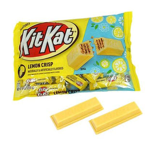 Kit Kat Lemon Crisp Miniatures 9oz Bag - Sweets and Geeks