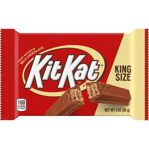 Kit Kat Crisp Wafers, in Milk Chocolate, King Size 3 oz. - Sweets and Geeks