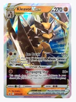 Kleavor VSTAR - SWSH249 SWSH: Sword & Shield Promo Cards # SWSH249 - Sweets and Geeks