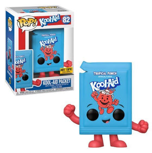 Funko Pop: Kool-Aid - Kool-Aid Packet (Blue) Hot Topic Exclusive #82 - Sweets and Geeks