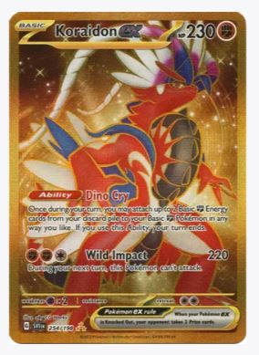 Koraidon ex (Hyper Rare) SV01: Scarlet & Violet Base Set #254/198 - Sweets and Geeks