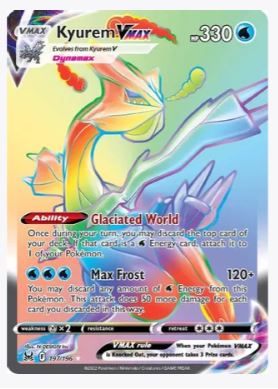 Kyurem VMAX (Secret) SWSH11: Lost Origin # 197/196 - Sweets and Geeks