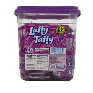 Laffy Taffy Chews 145ct - Grape - Sweets and Geeks
