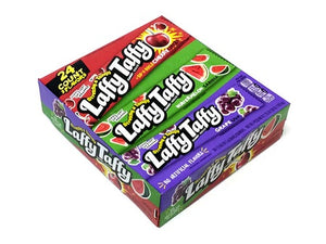 LAFFY TAFFY VARIETY BOX - 1.5 OZ BAR - Sweets and Geeks