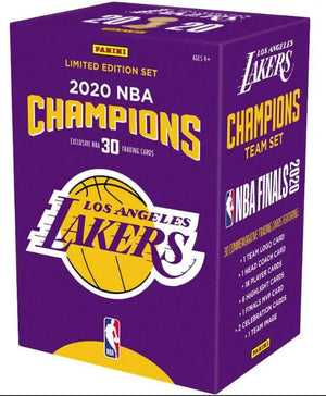 NBA Panini 2020 Champions Basketball Los Angeles Lakers Trading Card Team Set [30 Cards, Limited Edition] - Sweets and Geeks
