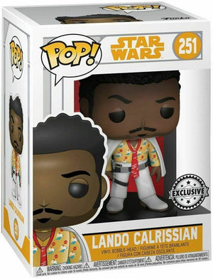 Funko Pop!: Star Wars - Lando Calrissian (Solo Movie) (White) (Exclusive) #251 - Sweets and Geeks